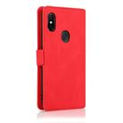 For Xiaomi Redmi Note 6 Retro Magnetic Closing Clasp Horizontal Flip Leather Case with Holder & Card Slots & Photo Frame & Wallet(Red) - 3