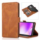 For Xiaomi Redmi K30 Retro Magnetic Closing Clasp Horizontal Flip Leather Case with Holder & Card Slots & Photo Frame & Wallet(Brown) - 1
