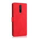 For Xiaomi Redmi K30 Retro Magnetic Closing Clasp Horizontal Flip Leather Case with Holder & Card Slots & Photo Frame & Wallet(Red) - 3