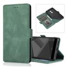 For Xiaomi Redmi Note 4X Retro Magnetic Closing Clasp Horizontal Flip Leather Case with Holder & Card Slots & Photo Frame & Wallet(Dark Green) - 1