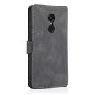 For Xiaomi Redmi Note 4X Retro Magnetic Closing Clasp Horizontal Flip Leather Case with Holder & Card Slots & Photo Frame & Wallet(Black) - 3