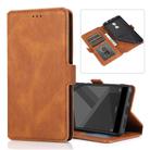For Xiaomi Redmi Note 4X Retro Magnetic Closing Clasp Horizontal Flip Leather Case with Holder & Card Slots & Photo Frame & Wallet(Brown) - 1
