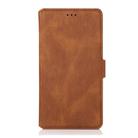 For Xiaomi Redmi Note 8 Retro Magnetic Closing Clasp Horizontal Flip Leather Case with Holder & Card Slots & Photo Frame & Wallet(Brown) - 1
