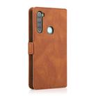 For Xiaomi Redmi Note 8 Retro Magnetic Closing Clasp Horizontal Flip Leather Case with Holder & Card Slots & Photo Frame & Wallet(Brown) - 2