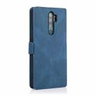 For Xiaomi Redmi Note 8 Pro Retro Magnetic Closing Clasp Horizontal Flip Leather Case with Holder & Card Slots & Photo Frame & Wallet(Blue) - 3