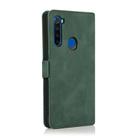 For Xiaomi Redmi Note 8T Retro Magnetic Closing Clasp Horizontal Flip Leather Case with Holder & Card Slots & Photo Frame & Wallet(Dark Green) - 3