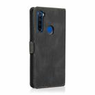 For Xiaomi Redmi Note 8T Retro Magnetic Closing Clasp Horizontal Flip Leather Case with Holder & Card Slots & Photo Frame & Wallet(Black) - 3