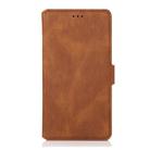 For Xiaomi Redmi Note 8T Retro Magnetic Closing Clasp Horizontal Flip Leather Case with Holder & Card Slots & Photo Frame & Wallet(Brown) - 2