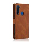 For Xiaomi Redmi Note 8T Retro Magnetic Closing Clasp Horizontal Flip Leather Case with Holder & Card Slots & Photo Frame & Wallet(Brown) - 3