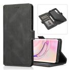 For Xiaomi Mi 10 Pro Retro Magnetic Closing Clasp Horizontal Flip Leather Case with Holder & Card Slots & Photo Frame & Wallet(Black) - 1