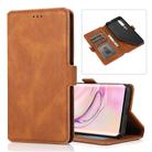 For Xiaomi Mi 10 Pro Retro Magnetic Closing Clasp Horizontal Flip Leather Case with Holder & Card Slots & Photo Frame & Wallet(Brown) - 1
