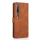 For Xiaomi Mi 10 Pro Retro Magnetic Closing Clasp Horizontal Flip Leather Case with Holder & Card Slots & Photo Frame & Wallet(Brown) - 3