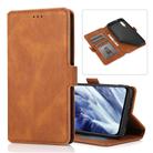 For Xiaomi Mi 9 Pro Retro Magnetic Closing Clasp Horizontal Flip Leather Case with Holder & Card Slots & Photo Frame & Wallet(Brown) - 1