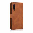 For Xiaomi Mi 9 Pro Retro Magnetic Closing Clasp Horizontal Flip Leather Case with Holder & Card Slots & Photo Frame & Wallet(Brown) - 3