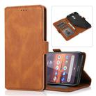 For Nokia 3.2 Retro Magnetic Closing Clasp Horizontal Flip Leather Case with Holder & Card Slots & Photo Frame & Wallet(Brown) - 1