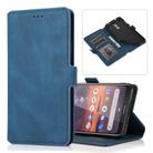 For Nokia 3.2 Retro Magnetic Closing Clasp Horizontal Flip Leather Case with Holder & Card Slots & Photo Frame & Wallet(Blue) - 1