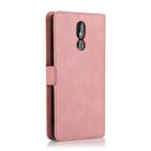 For Nokia 3.2 Retro Magnetic Closing Clasp Horizontal Flip Leather Case with Holder & Card Slots & Photo Frame & Wallet(Rose Gold) - 3