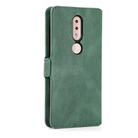 For Nokia 4.2 Retro Magnetic Closing Clasp Horizontal Flip Leather Case with Holder & Card Slots & Photo Frame & Wallet(Dark Green) - 3