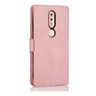 For Nokia 4.2 Retro Magnetic Closing Clasp Horizontal Flip Leather Case with Holder & Card Slots & Photo Frame & Wallet(Rose Gold) - 3