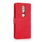 For Nokia 4.2 Retro Magnetic Closing Clasp Horizontal Flip Leather Case with Holder & Card Slots & Photo Frame & Wallet(Red) - 3