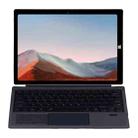 For Microsoft Surface Pro 7+ / 7 / 6 1109-D Ultra-thin Detachable Backlight Bluetooth Keyboard Leather Tablet Case with Touchpad(Black) - 3