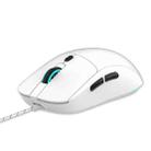 HXSJ X200 3600DPI Colorful Luminous Wired Mouse, Cable Length: 1.5m(White) - 3