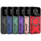 For Realme 14 Pro 5G Large Window MagSafe Holder Phone Case(Rose Gold) - 2
