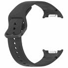 For Samsung Galaxy Watch8 Classic 46mm / Watch8 44mm / 40mm xDfind Stitched Solid Color Silicone Watch Band, Size:20mm(Cloud Shadow Grey) - 3