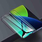 For iPhone 12 / 12 Pro ROCK 2.5D Green Light Eye Protection Anti-blue Light Full Screen Tempered Glass Film - 1
