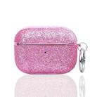 For AirPods 4 Electroplating Glitter Powder Wireless Earphone Protective Case(Pink) - 1