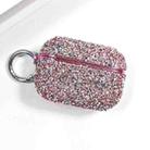 For AirPods Pro 2 Electroplating Glitter Diamond Wireless Earphone Protective Case(Pink) - 1
