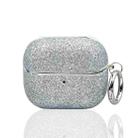 For Samsung Galaxy Buds 3 / 3 Pro Electroplating Glitter Powder Wireless Earphone Protective Case(Silver) - 1