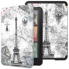 For Amazon Kindle 12th Gen 2024 Custer Texture Painted Voltage Leather Smart Tablet Case(Retro Tower) - 1
