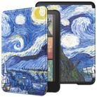 For Amazon Kindle 12th Gen 2024 Custer Texture Painted Voltage Leather Smart Tablet Case(Starry Sky) - 1