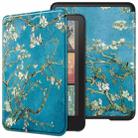 For Amazon Kindle 12th Gen 2024 Custer Texture Painted Voltage Leather Smart Tablet Case(Apricot Blossom) - 1