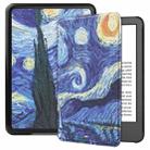 For Amazon Kindle 11th 2022 / 2024 Custer Texture Painted Voltage Leather Smart Tablet Case(Starry Sky) - 1