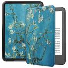 For Amazon Kindle 11th 2022 / 2024 Custer Texture Painted Voltage Leather Smart Tablet Case(Apricot Blossom) - 1