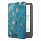 For Amazon Kindle 11th 2022 / 2024 Custer Texture Painted Voltage Leather Smart Tablet Case(Apricot Blossom) - 2