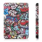 For Amazon Kindle 11th 2022 / 2024 Custer Texture Painted Voltage Leather Smart Tablet Case(Graffiti) - 3