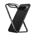 For Google Pixel 9 Pro XL Metal Frame Heat Dissipation Phone Case with Camera Guard Ring(Blue) - 2
