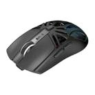 HXSJ T400 Tri-mode Rechargeable Wireless Mouse(Black) - 2