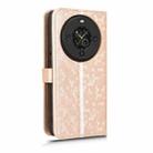 For Fossibot S3 Pro Honeycomb Dot Texture Leather Phone Case(Gold) - 3