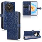For Fossibot S3 Pro Honeycomb Dot Texture Leather Phone Case(Blue) - 1