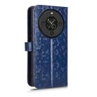 For Fossibot S3 Pro Honeycomb Dot Texture Leather Phone Case(Blue) - 3