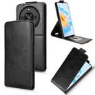 For Fossibot S3 Pro Magnetic Vertical Flip Leather Phone Case with Buckle(Black) - 1