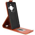 For Fossibot S3 Pro Magnetic Vertical Flip Leather Phone Case with Buckle(Brown) - 3