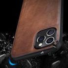 For iPhone 12 / 12 Pro X-level Earl III Series Leather Texture Ultra-thin All-inclusive Soft Case(Brown) - 3