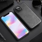 For iPhone 12 Pro Max X-level Earl III Series Leather Texture Ultra-thin All-inclusive Soft Case(Grey) - 1