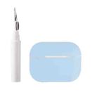 For AirPods Pro 2 Silicone Earphone Protective Case with Cleaning Pen(Blue) - 1