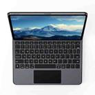 For iPad Air 11 2025 / iPad Pro 11 2022 DUX DUCIS MK Pro Series Floating Magnetic Keyboard Tablet Leather Case(Black) - 2